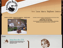 Tablet Screenshot of fremantle-baristas.com